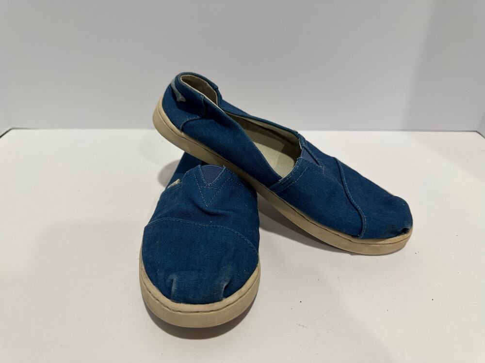 Kids Toms Blue Denim size 3